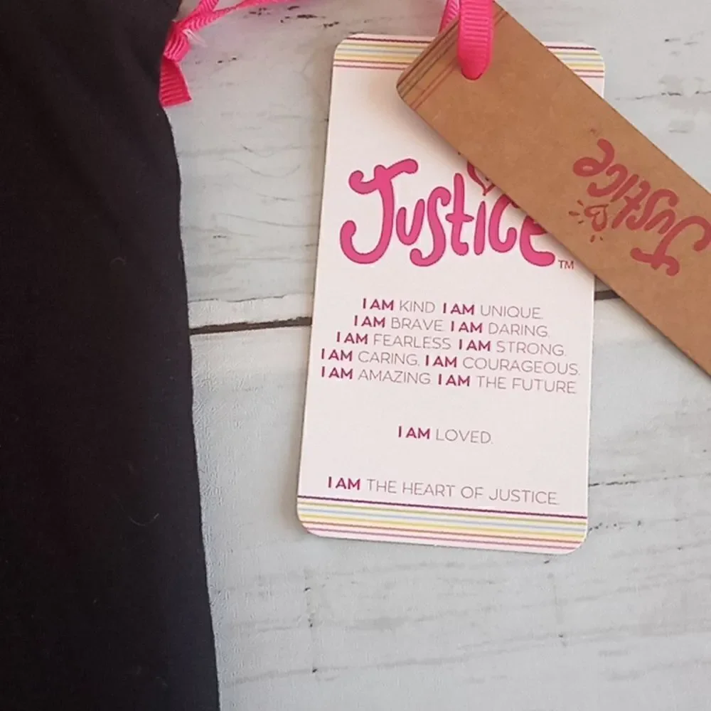 Justice Girks Be Kind Always Knot Front Tank Top